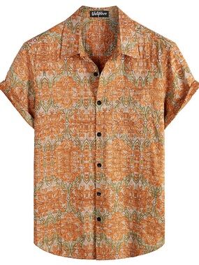 Vatpave front pocket Hawaiian shirt